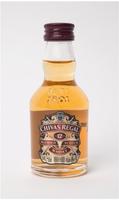 Chivas Regal 12 Jahre Miniatur - 0,05L 40% vol, Grundpreis: &euro; 65,80 / l