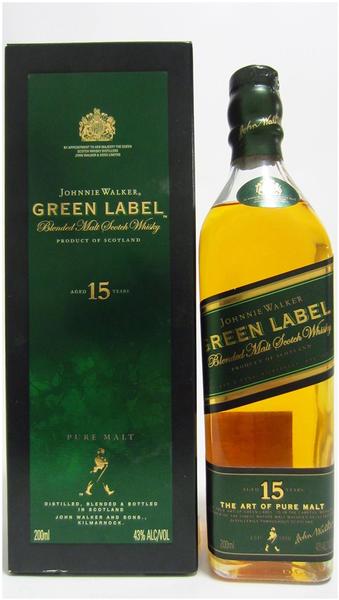 Johnnie Walker Green Label 0,2l 43%