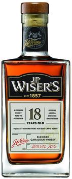 J.P. Wiser's 18 Jahre 0,7l 40%