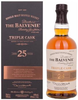 The Balvenie 25 Jahre Triple Cask 0,7l 40%