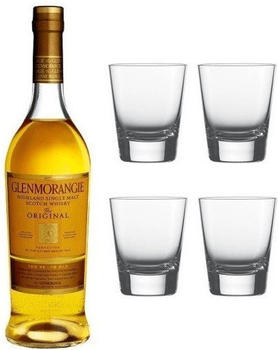 Glenmorangie Original 10 Jahre mit 4 Gläsern 0,7l 40%