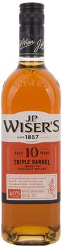 J.P. Wiser's 10 Jahre Triple Barrel 0,7l 40%