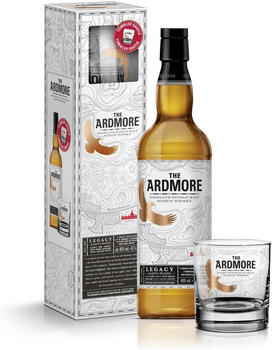 Ardmore Legacy 40% Geschenkset mit Glas