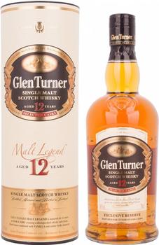 Glen Turner 12 Years Malt Legend Selected Casks 0,7l 40%