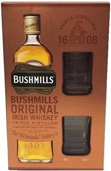 Bushmills Original Geschenkset mit 2 Gläsern 0,7l 40%