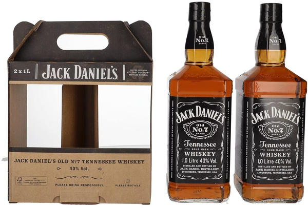 Jack Daniel's Old No.7 Twinpack 2x1l 40%