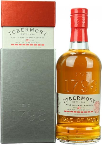 Tobermory 21 Jahre Oloroso Sherry Finish 0,7l 46,3%