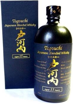 Togouchi 15 Years Old Japanese Blended Whisky 0,7l 43,8%