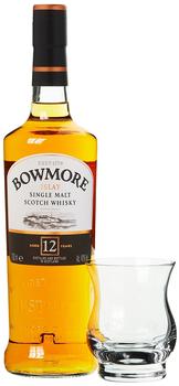 Bowmore 12 Jahre Geschenkset mit 2 Miniaturen 0,7l 40%