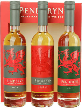 Penderyn Distillery Trio Dragon Range 3 x 0,2 l Legend Myth Celt 41%
