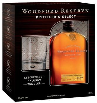 Woodford Reserve Distiller's Select 0,7l 43,2% Geschenkbox mit Glas
