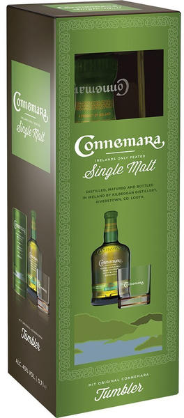 Connemara Peated Single Malt 0,7l 40% + Tumbler