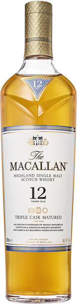 The Macallan Macallan 12 Year Triple Cask Single Malt Scotch 0,7l 43%