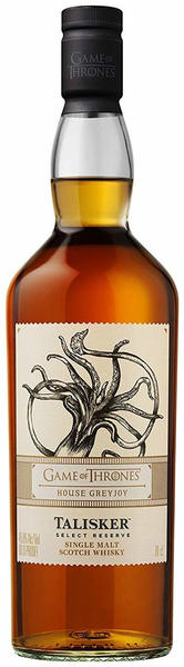 Talisker Select Reserve Single Malt House Greyjoy Game Of Thrones Limited Edition 0,7l 45,8%
