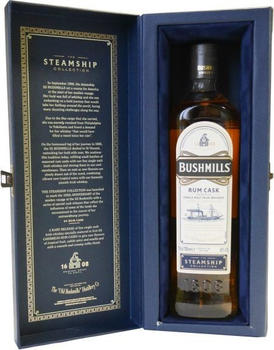 Bushmills Rum Cask Single Malt Irish Whiskey 0,7l 40%