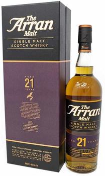 Arran Malt 21 Jahre Island Whisky 0,7l 46%
