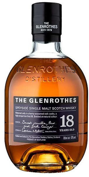 Glenrothes 18 Jahre Single Malt Scotch Whisky 0,7l 43%