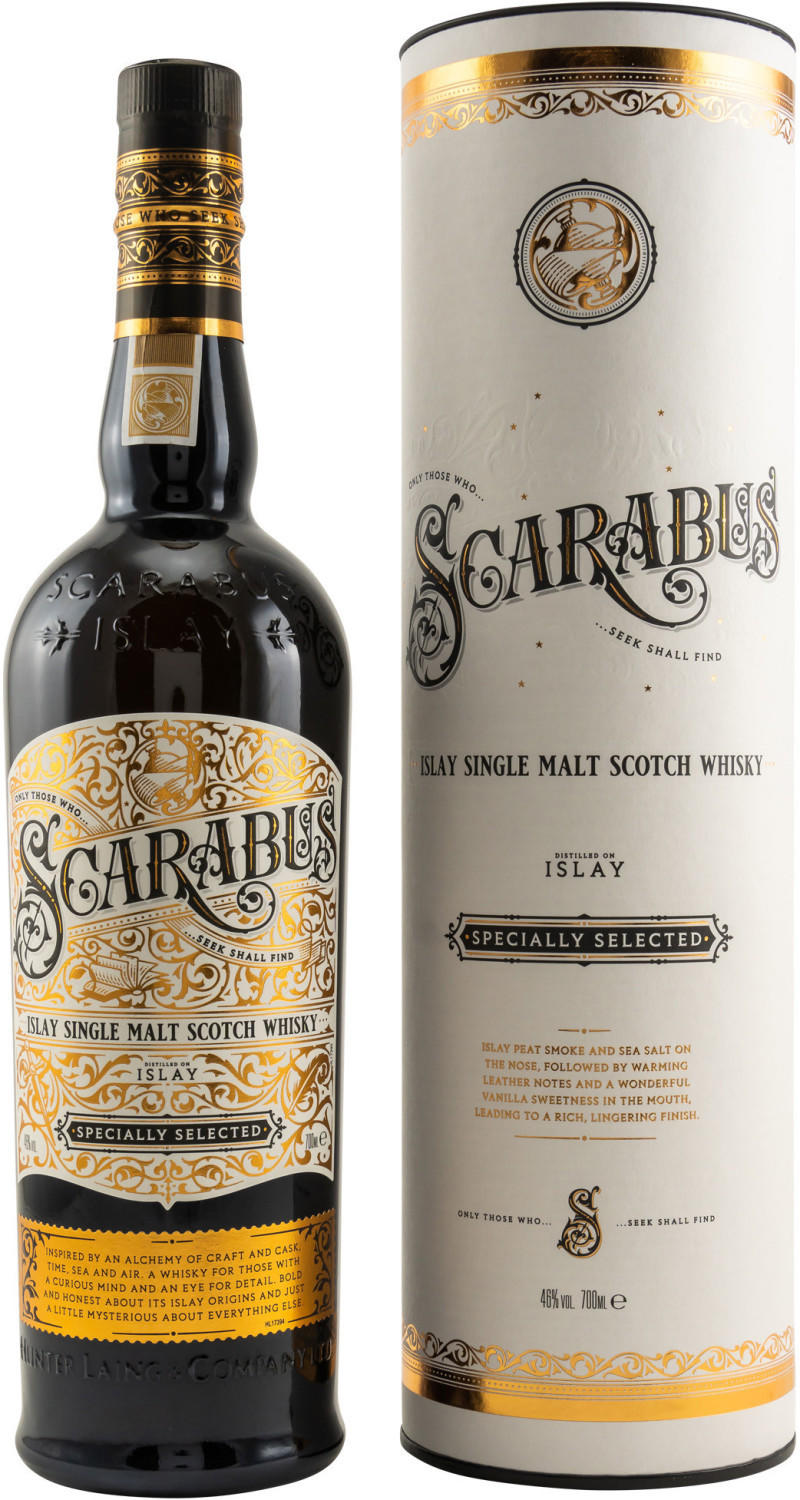 Islay Hunter Scarabus Specially Single - € (Dezember 46% Malt ab Selected Laing Test 0,7l 2023) 33,90