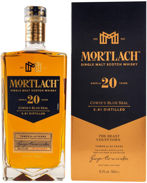 Mortlach 20 Jahre 0,7l 43.4%