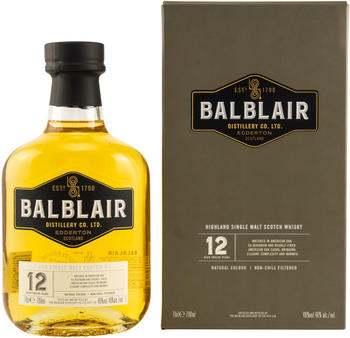Balblair 12 Jahre Single Malt 46% 0,7l