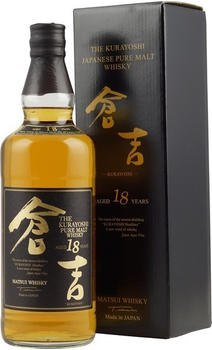 Matsui Whisky The Kurayoshi Pure Malt 18 Jahre 0,7l 50%