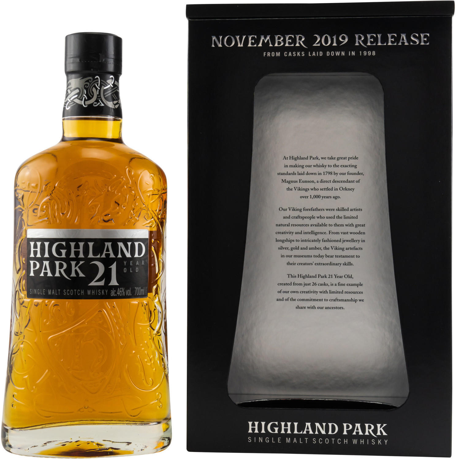 Highland Park 21 Jahre 0,7l 46% Test TOP Angebote ab 266,00 € (Oktober 2023)