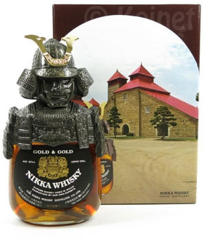 Nikka Gold & Gold Samurai Whisky 43% 0,7 + Geschenkbox
