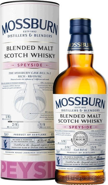 Mossburn Vintage Cask No.2 Speyside Whisky 46% 0,7l