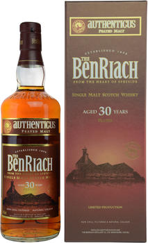 Benriach 30 YO Authenticus Peated Whisky 46% 0,70l