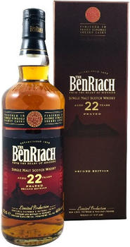 Benriach 22 YO Peated Albariza Single Malt Whisky 46% 0,70l