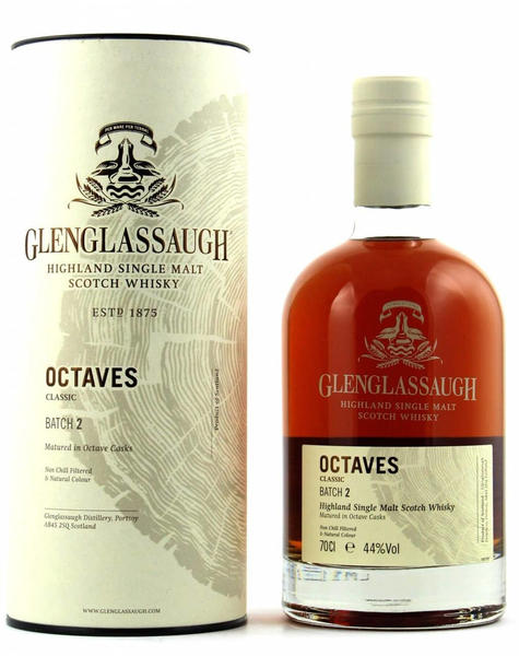 Glenglassaugh Octaves Classic Batch 2 0,7l 44%