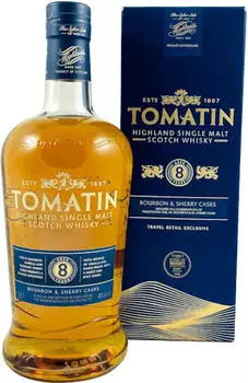 Tomatin 8 Jahre 40% 1,0l