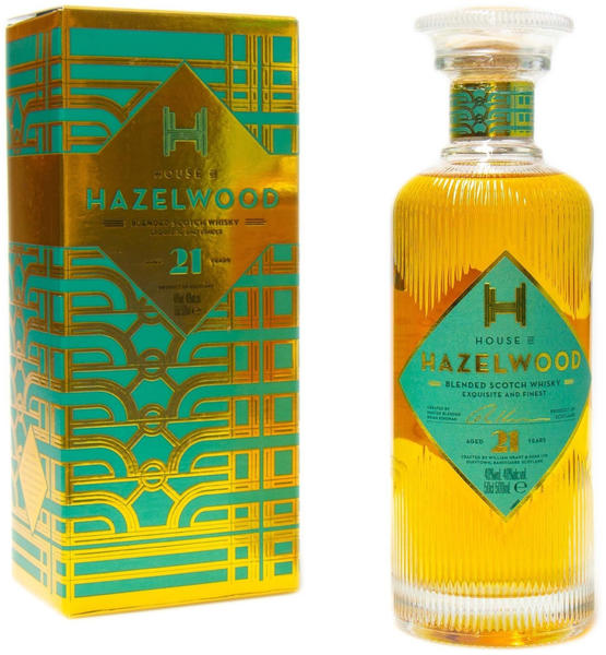 House of Hazelwood 21 Years Blended Scotch Whisky 0,5l 40%