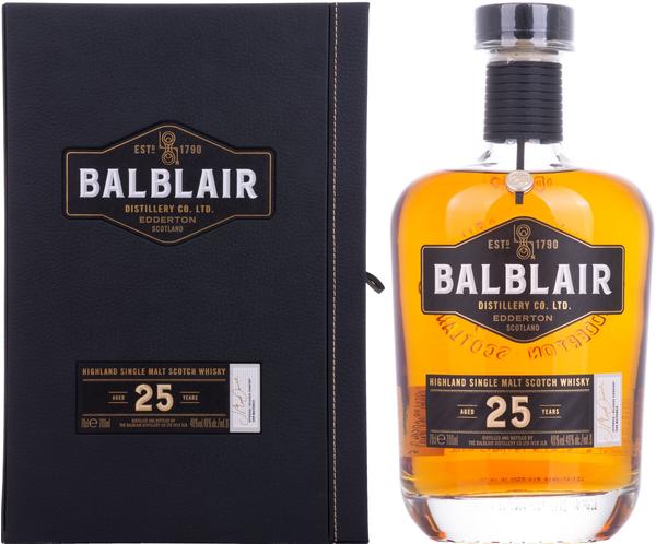 Balblair 25 YO Highland Single Malt Whisky 46% 0,70l