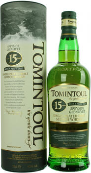 Tomintoul Peaty Tang 15 Jahre 40.0% 0,7l