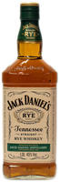 Jack Daniels Straight Rye Whiskey 1,0 Liter 45 % Vol.