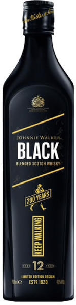 Johnnie Walker Black Label 200th Anniversary 40% 0,7l
