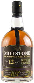 Zuidam Millstone 12 Jahre Sherry Cask Single Malt Whisky 46% 0,7l