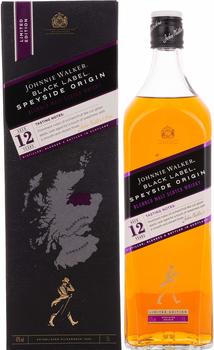 Johnnie Walker Black Speyside Origin Blended Scotch Whisky 42% 1,0l