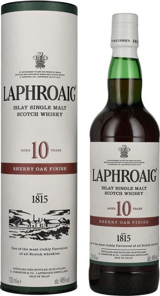 Laphroaig 10 Jahre Sherry Oak Finish 0,7l 48%
