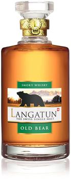 Langatun Old Bear Smoky Cask Strength 0,5l 59,7%