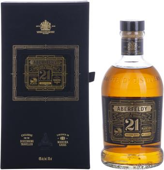 Aberfeldy 21 Jahre Highland Single Malt Scotch Whisky Madeira Cask Finish 0,7l 40%