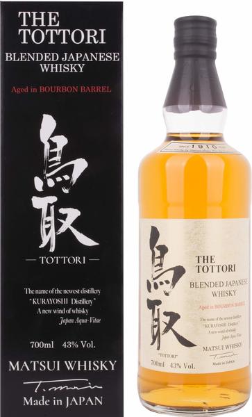 Matsui Whisky Tottori Bourbon Whisky 0,7 l 43 %