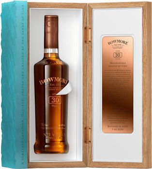 Bowmore 30 Jahre Islay Single Malt Scotch Whisky 1989/ 2020 0,7l 45,3%