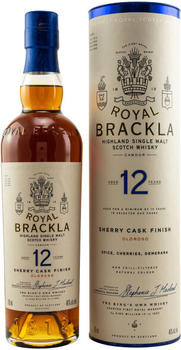 Royal Brackla 12 Jahre Sherry Cask Finish 0,7l 46%
