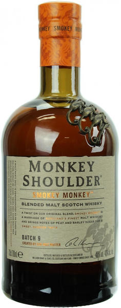 Monkey Shoulder Smokey Monkey 0,7l 40%