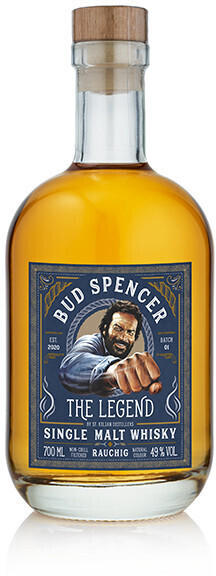 St. Kilian Bud Spencer The Legend Single Malt rauchig 0,7l 49%