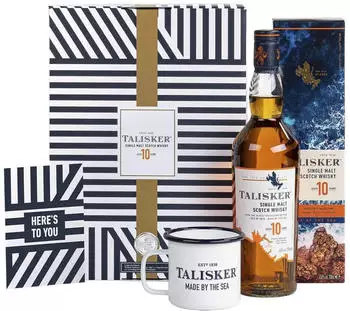 Talisker 10 Jahre 0,2l 45,8% Geschenkset