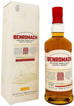 Benromach Cask strength 2010/2021 58,5% 0,7l