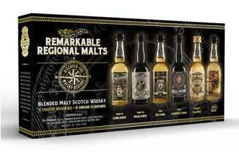 Douglas Laing's Remarkable Regional Malts 6x 0,05l 46%/46,2%/46,8%